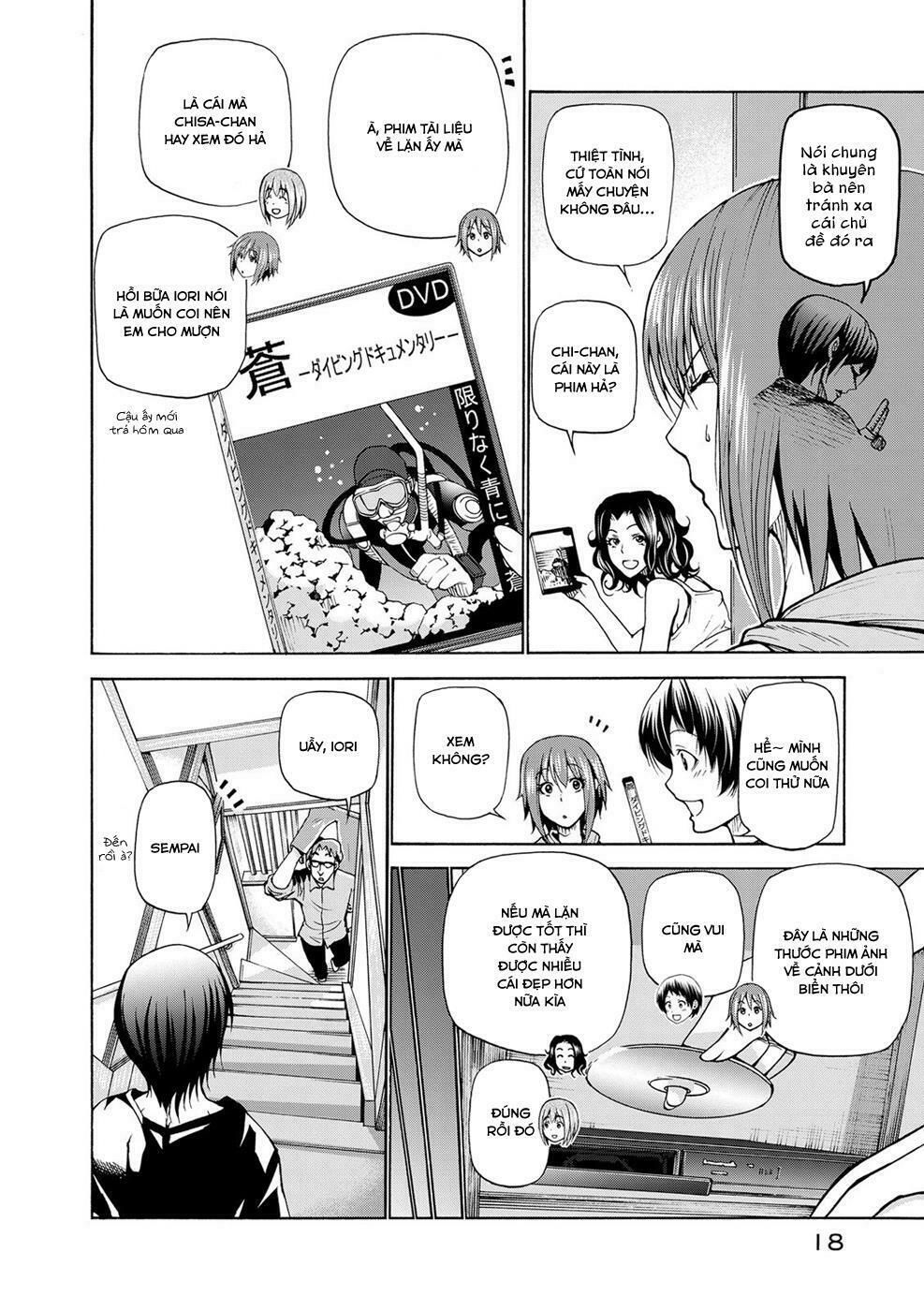 cô gái thích lặn - grand blue chapter 22 16