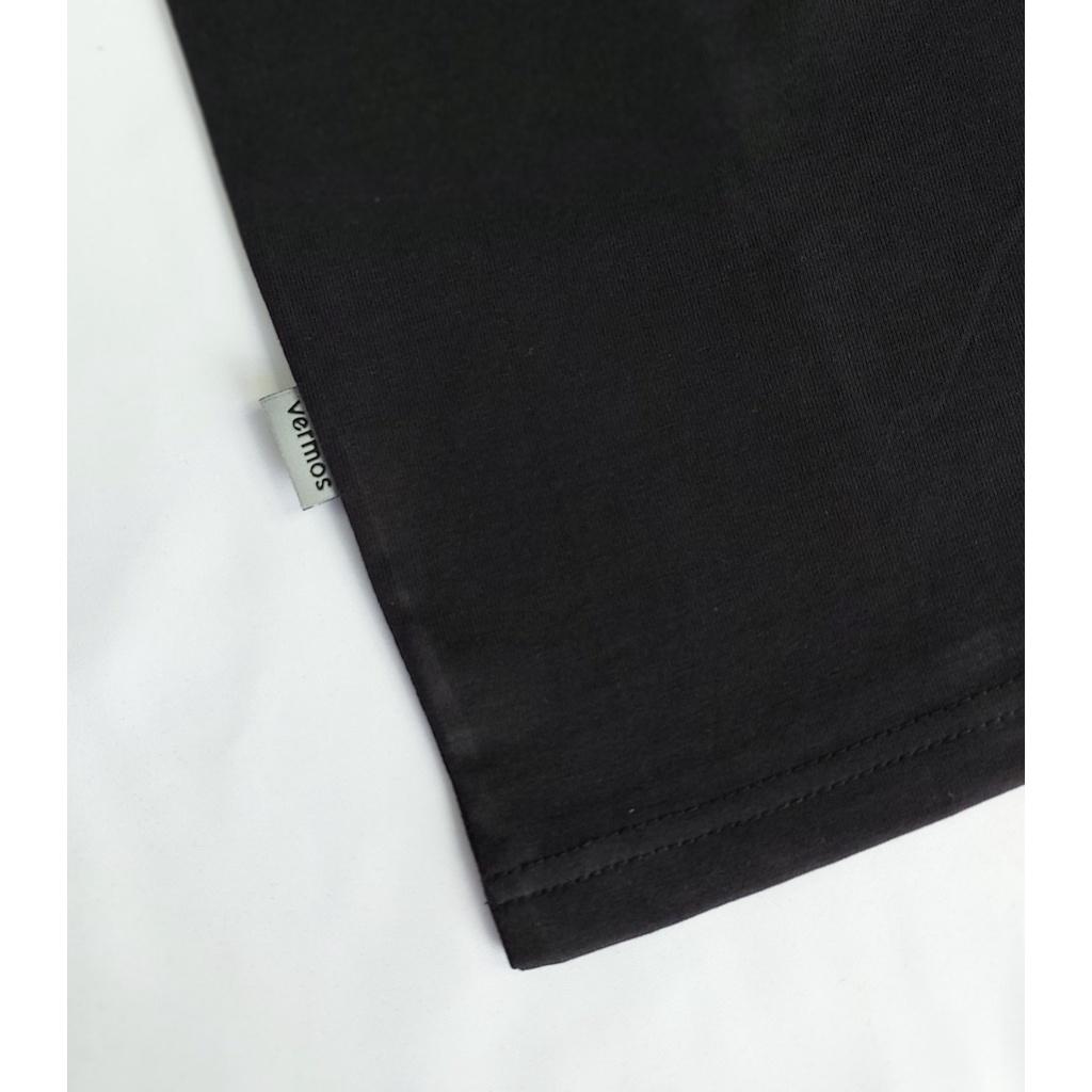 Áo Thun Vermos Icon Logo Brand Name Black