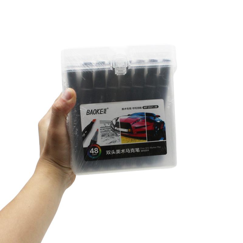 Hộp 48 Bút Lông Màu 2 Đầu - Baoke MP2931-48