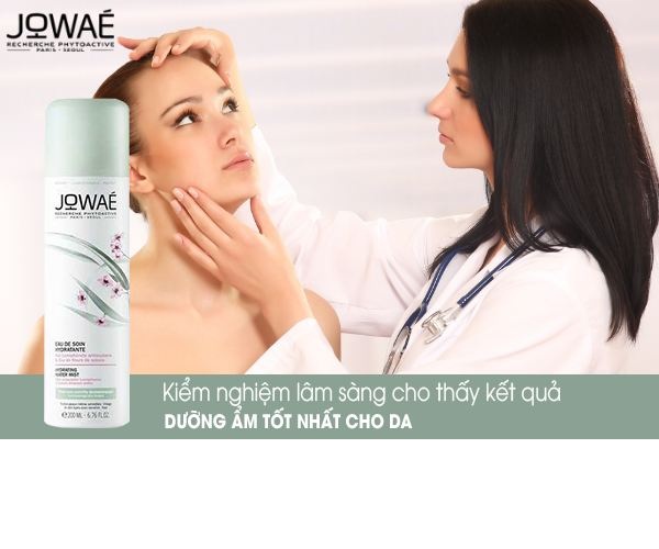 Xịt khoáng dưỡng ẩm Jowae 200ml - Xịt dưỡng chất hoa Anh Đào Hydrating Water Mist