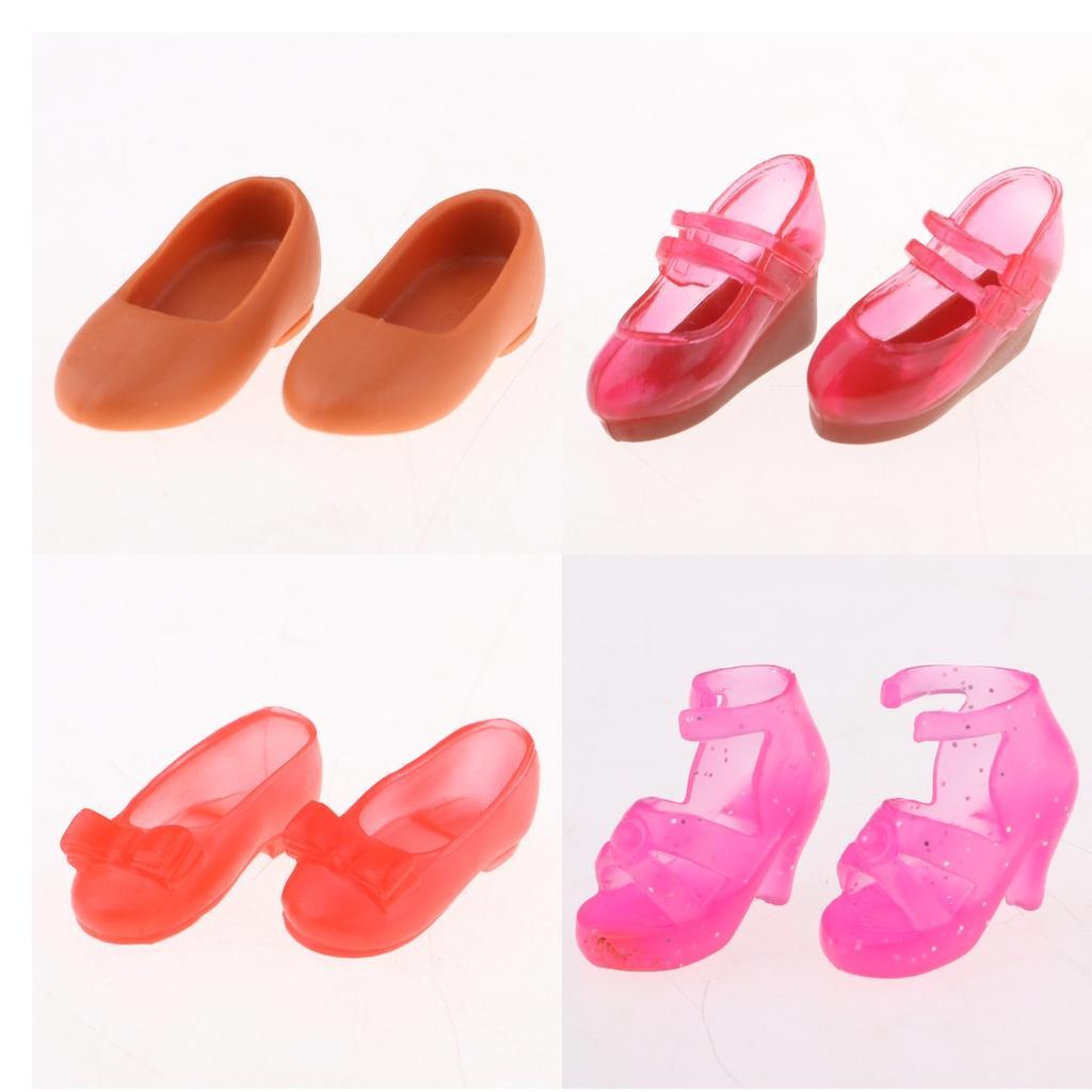 Handmade Doll Jelly Shoes for Blythe 1/6 BJD Doll 12inch Girl Doll Accessory