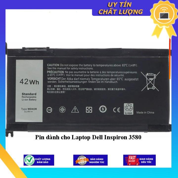 Pin dùng cho Laptop Dell Inspiron 3580 - Hàng Nhập Khẩu New Seal