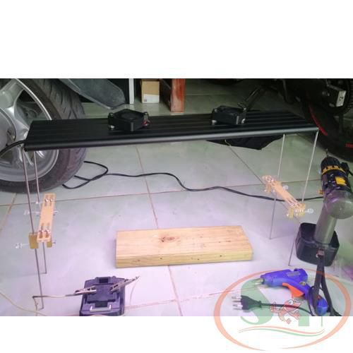 Chân gác đèn mica đa năng tùy chỉnh nâng cao kéo dài đèn bể cá tép thủy sinh