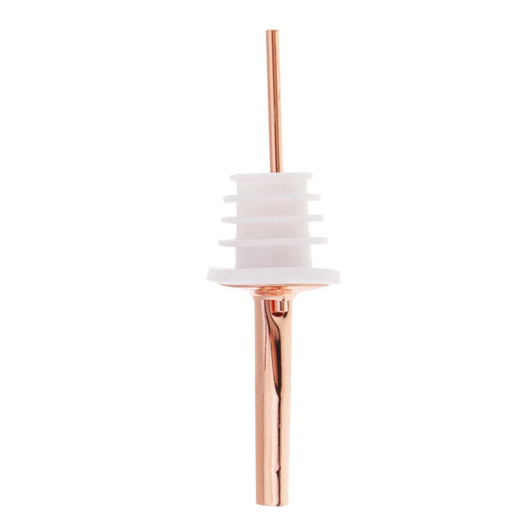 1pc Liquor Pour Spouts Stainless Steel Bottle Spout and Liquor Pourer Dust Caps Covers