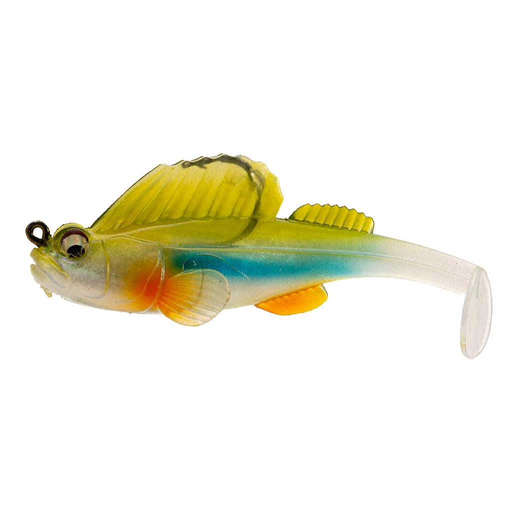 Soft Fishing Lures Rigged Head Jigs Lure Crankbaits Swimbaits Rig Tackle for Saltwater Freshwater Trout Bass