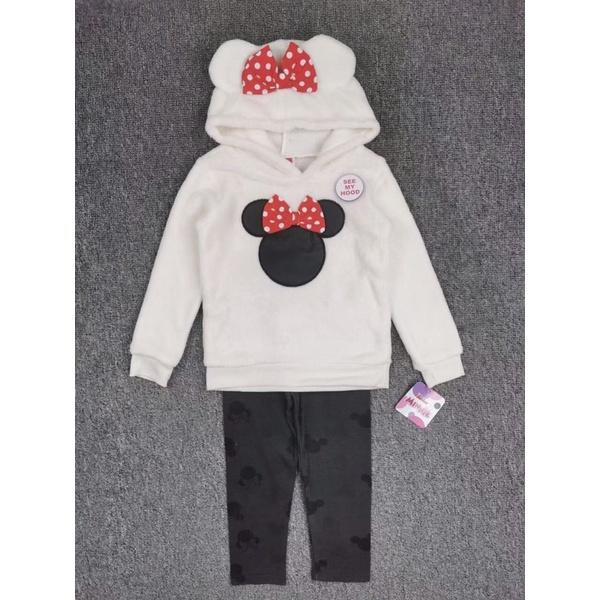 Bộ Minnie lông Micky trắng size 1 tuổi đến 3 tuổi