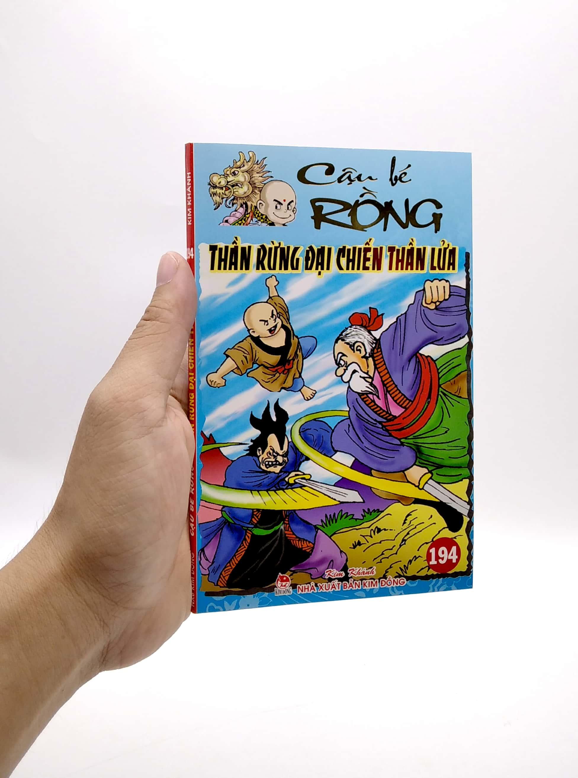 Cậu Bé Rồng - Tập 194: Thần Rừng Đại Chiến Thần Lửa