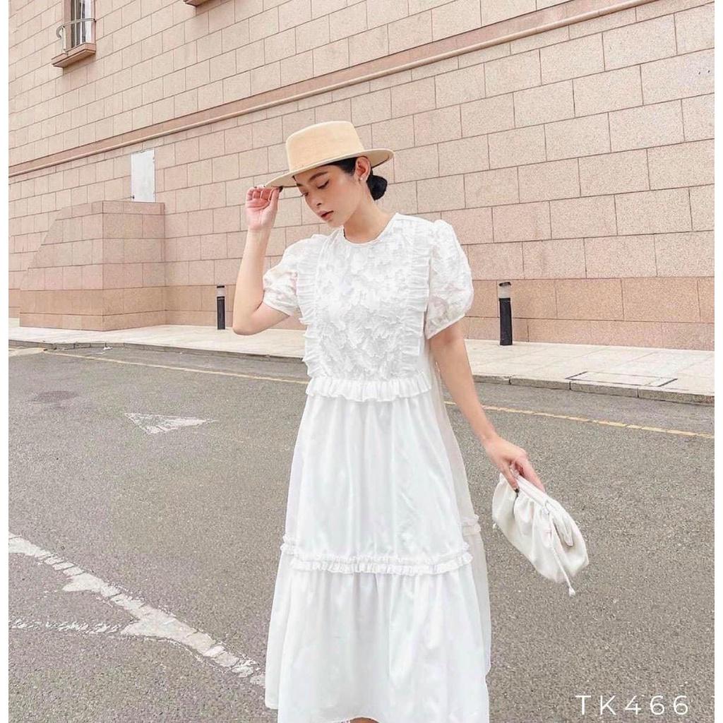Đầm oversize dáng baby doll, chất voan, lụa mềm