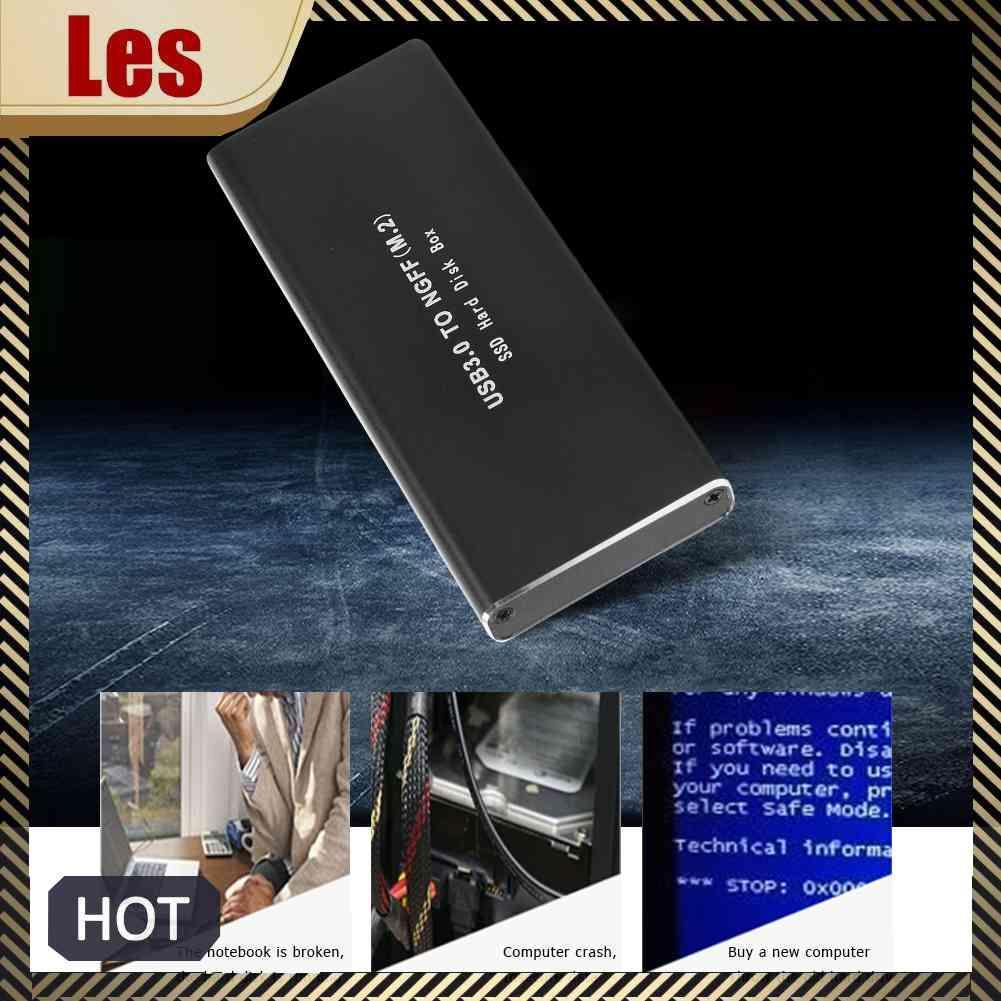 Hộp Đựng Ổ Cứng Ngoài SSD M.2 B-Key Sang USB 3.0