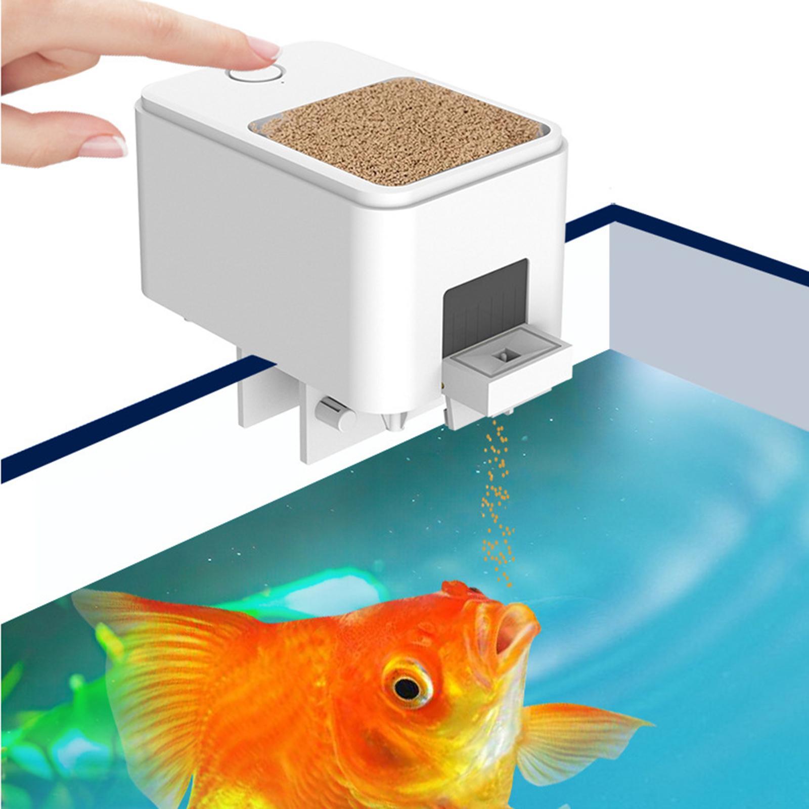Smart Automatic Fish Feeder Pond App Control Dispenser Moistureproof Goldfish Turtle Auto Food Feeding for Outdoor Travel Holiday