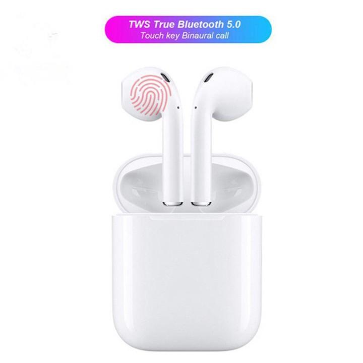 Tai Nghe Bluetooth i12 TWS cảm biến vân tay - BH 1 đổi 1