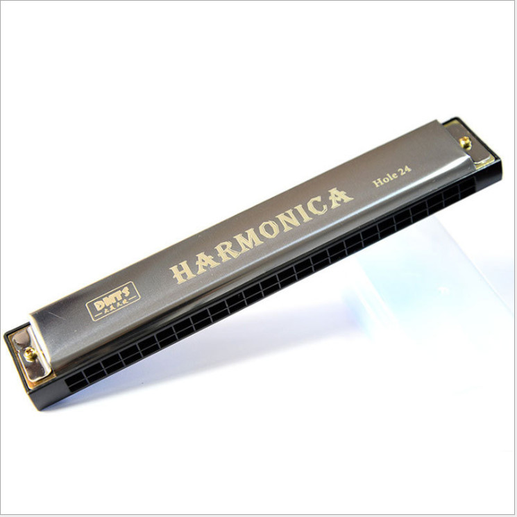 Kèn HARMONICA DMTS loại chuẩn 24 lỗ - Màu ngẫu nhiên