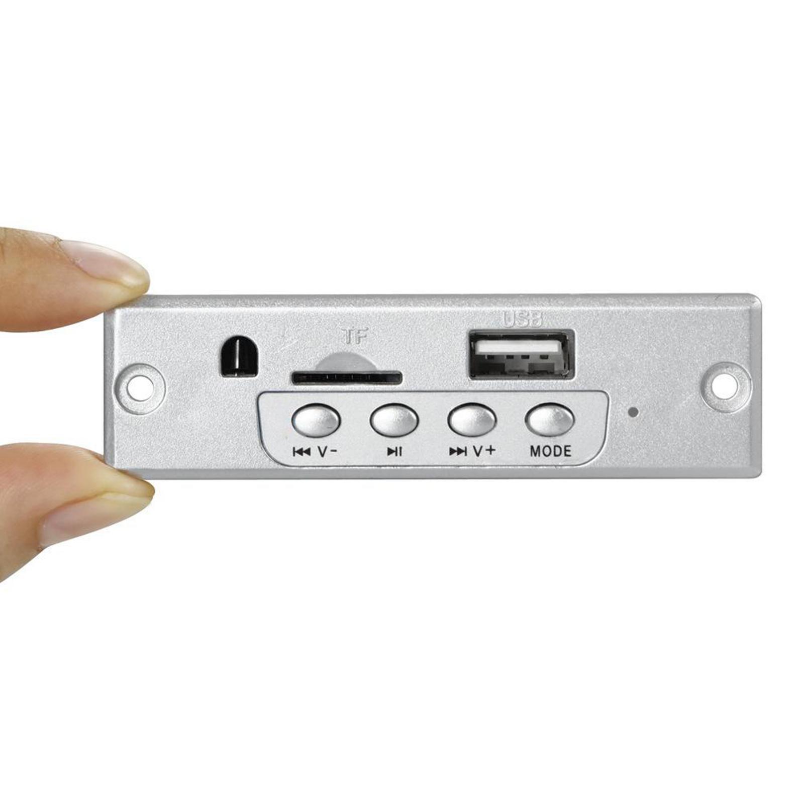 12V Blue Tooth Car Radio MP3 Player Decoder Board Support TF Card USB AUX