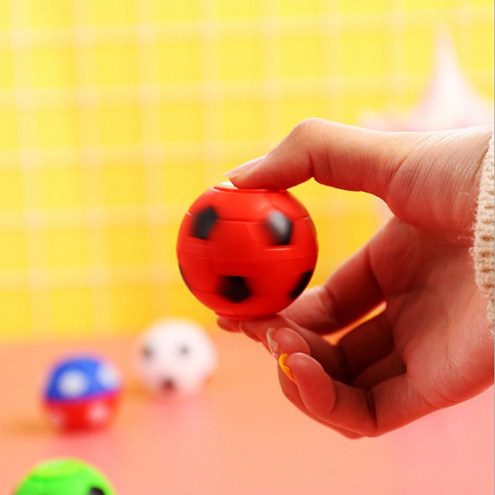 Đồ chơi con quay hình quả Bóng đá Fidget Spinner bằng nhựa cho bé từ 4 tuổi trở lên giúp vui chơi, giảm căng thẳng