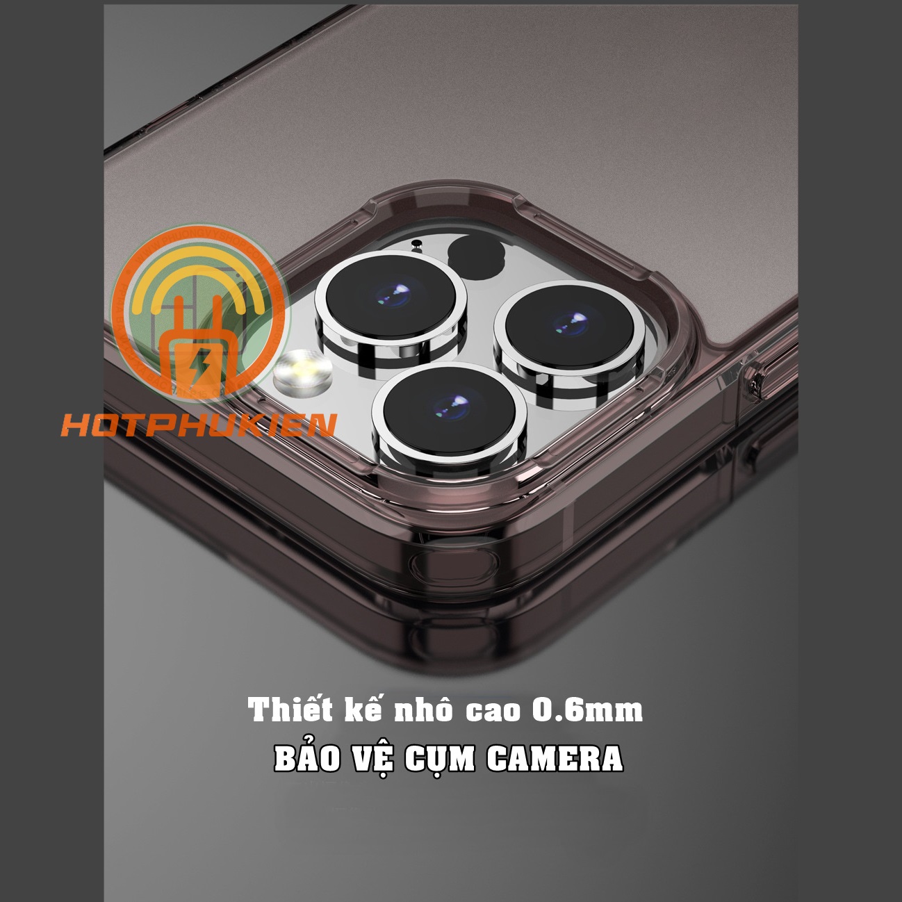 Ốp lưng nhám chống bám vân mồ hôi tay cho iPhone 15, 15 Plus, 15 Pro Max, 15 Pro hiệu Likgus Matte - chống sốc, chống ố - Hàng nhập khẩu