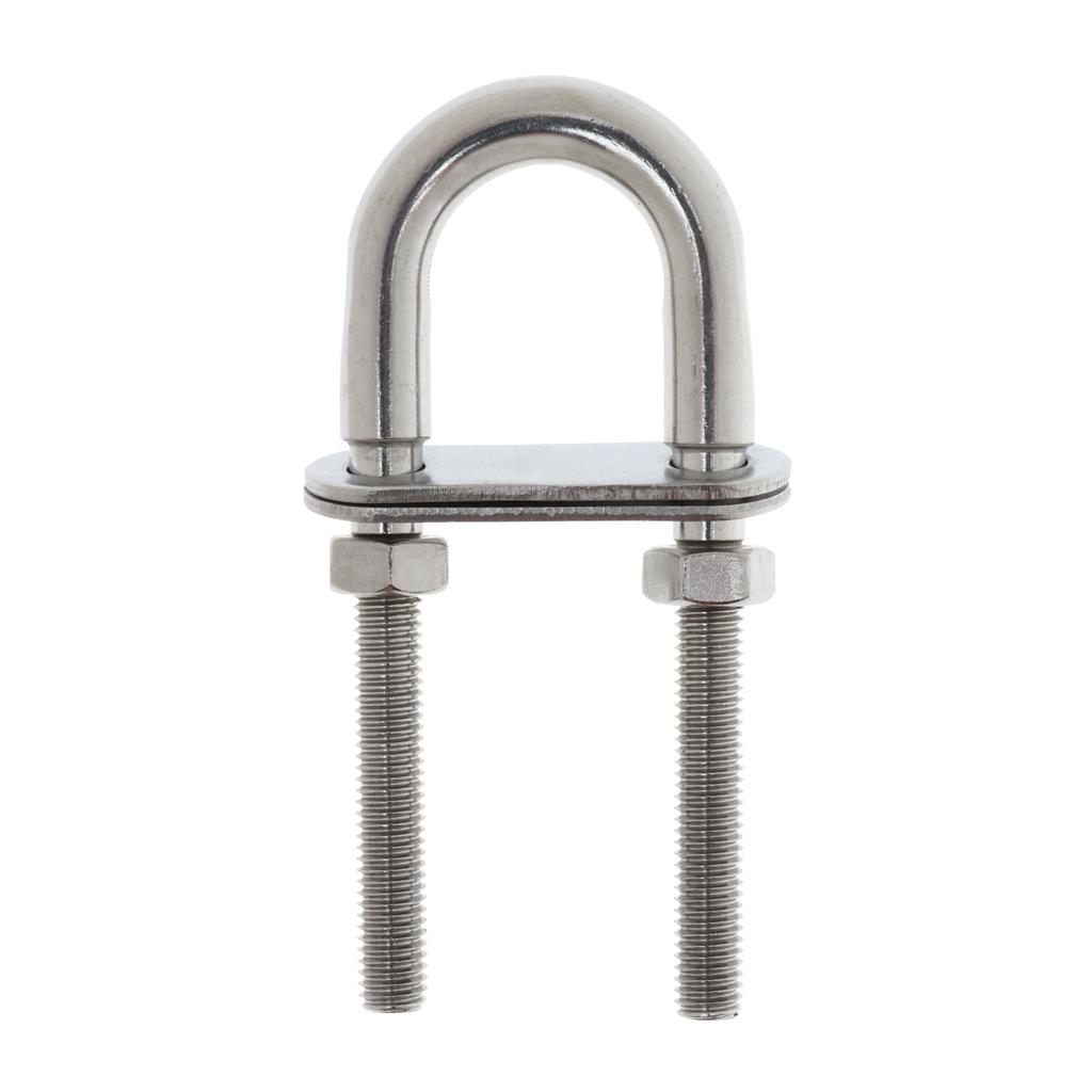 M8*100 Bow Stern Eye, U-Bolt, Boat Hardware 304 Stainless Steel Marine-Grade