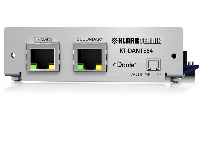 KLARK TEKNIK KT-DANTE64 - Audinate Dante Network Module -Hàng Chính Hãng