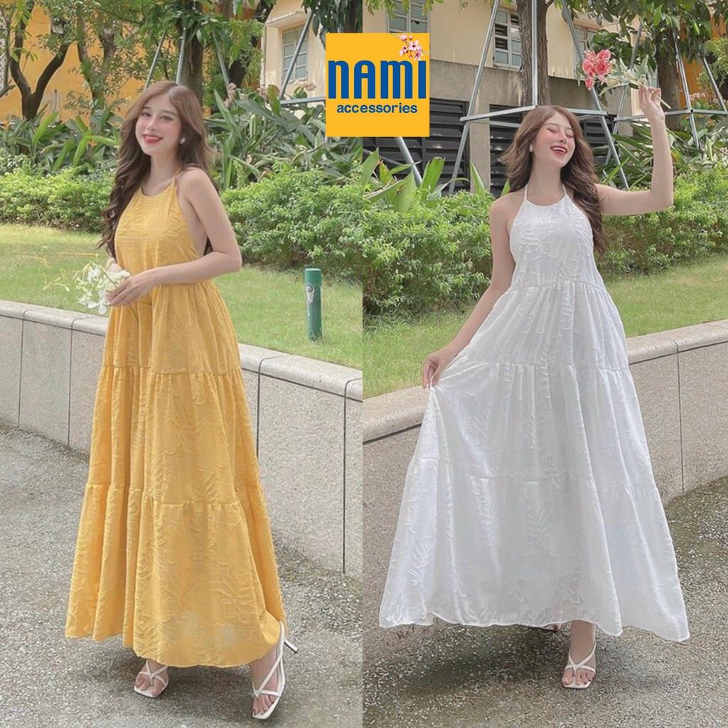 MAXI YẾM HOA NỔI HỞ LƯNG SEXY LUNG LINH TUYỆT VỜI CHỤP HÌNH DU LỊCH HẾT SẨY - QANU410