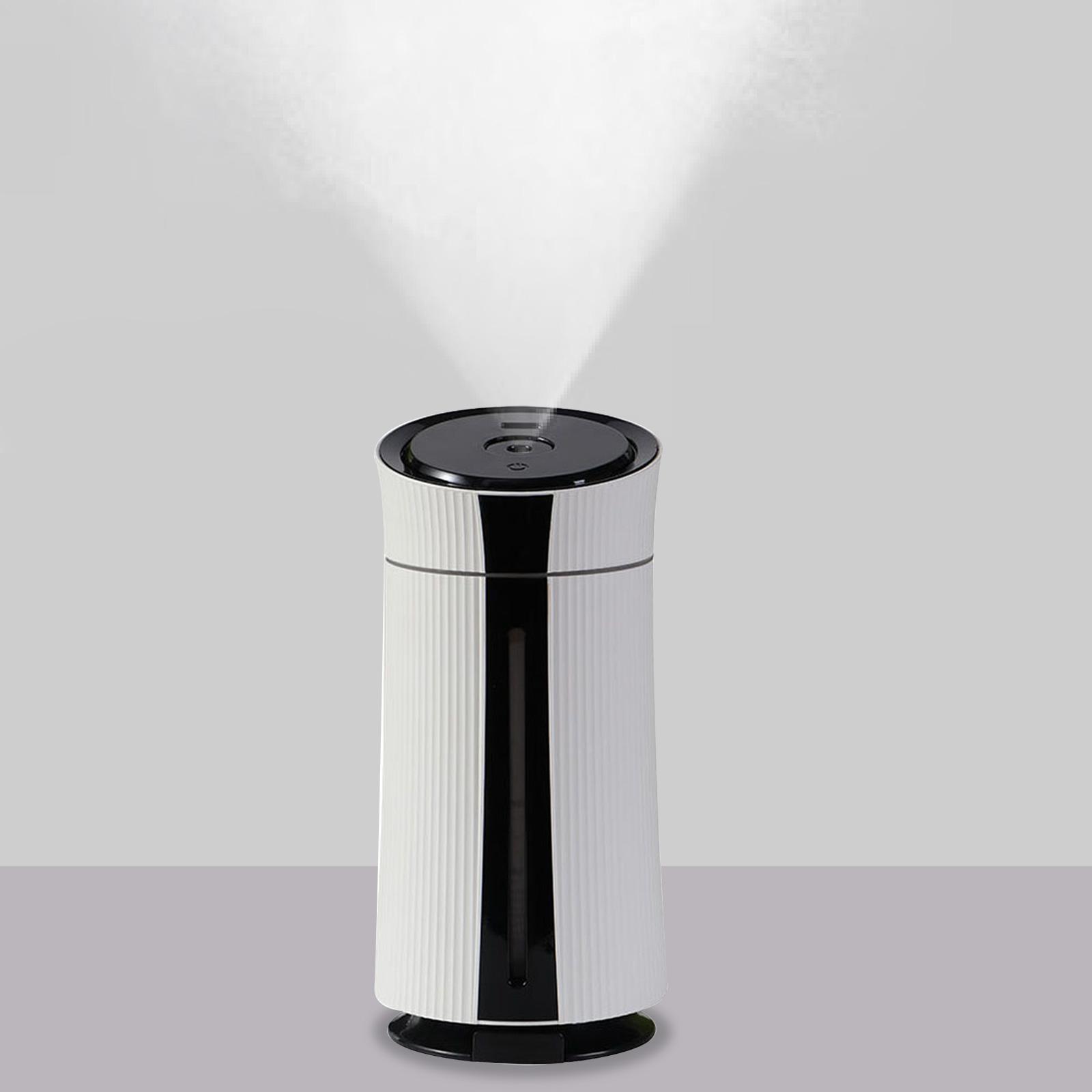 Máy tạo độ ẩm không khí dạng phun sương trong nhà di dộng với ánh sáng LED 7 màu 3 chế độ điều chỉnh