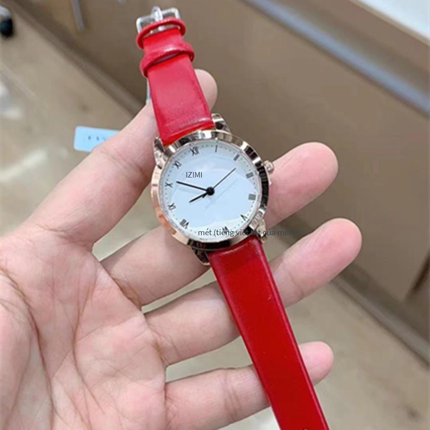 Khuyến mại mới Đông Nam Á bán chạy đồng hồ nữ tấm nhỏ đồng hồ thạch anh siêu mỏng đồng hồ đeo tay sinh viên