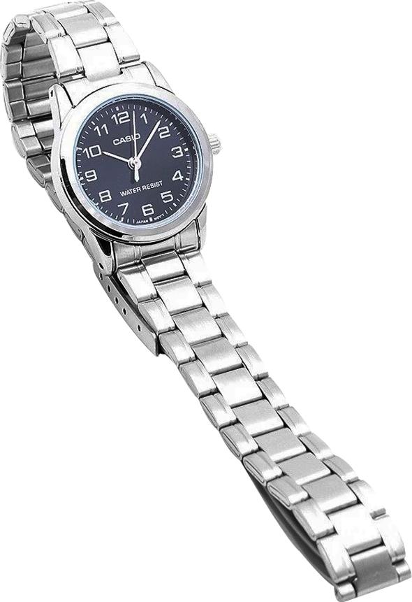 Đồng Hồ Nữ Dây Thép Casio LTP-V001D-1BUDF (31mm) - Bạc