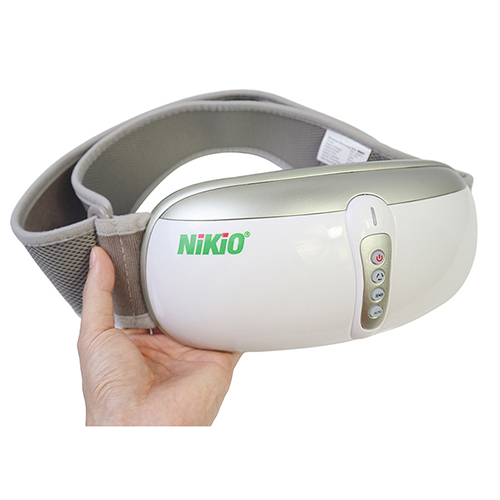 Đai (Máy) Massage Bụng Nikio NK-169DC - Công Nghệ Rung Lắc Kết Hợp Hồng Ngoại Tân Tiến, Mát Xa Bụng, Làm Săn Chắc Cơ Bụng Nhanh - Pin Sạc Tiện Lợi - Màu vàng