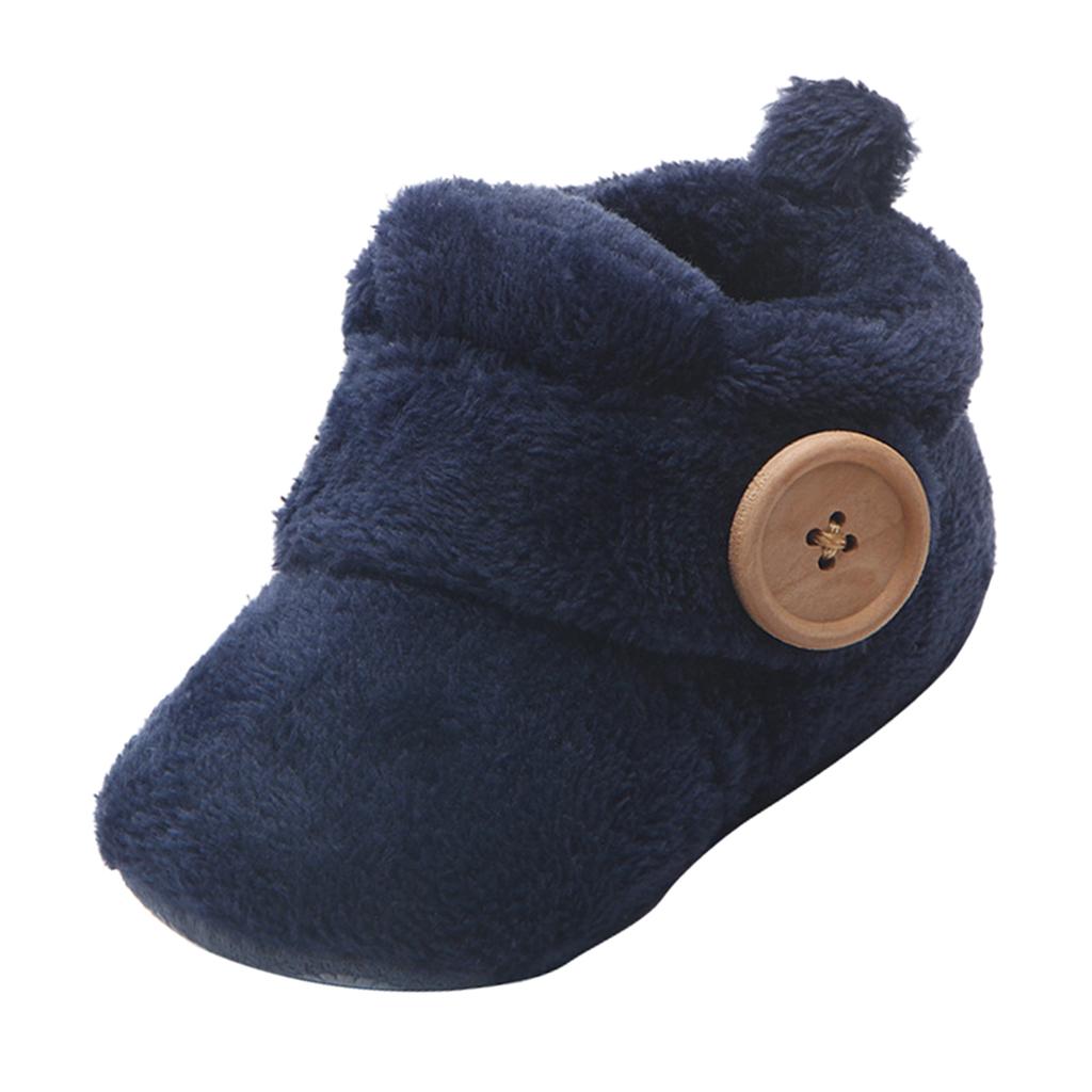 Baby Soft Cloth Sole Shoes Winter Warm Toddler Shoes