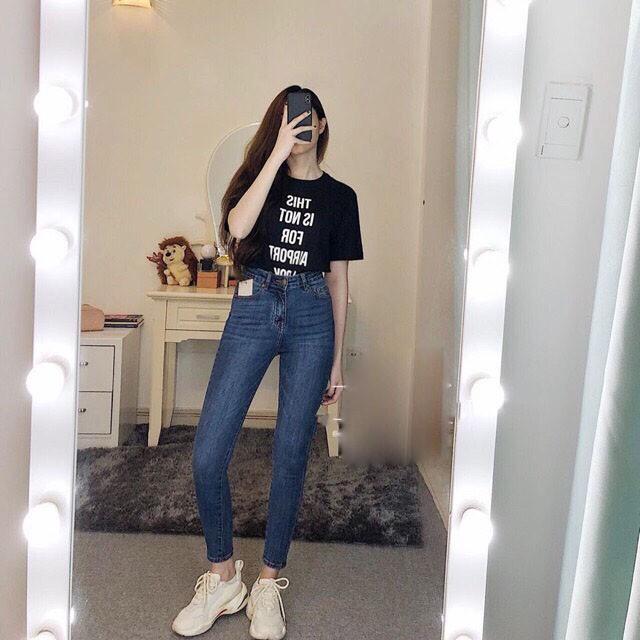 Quần jeans nữ 9 tấc