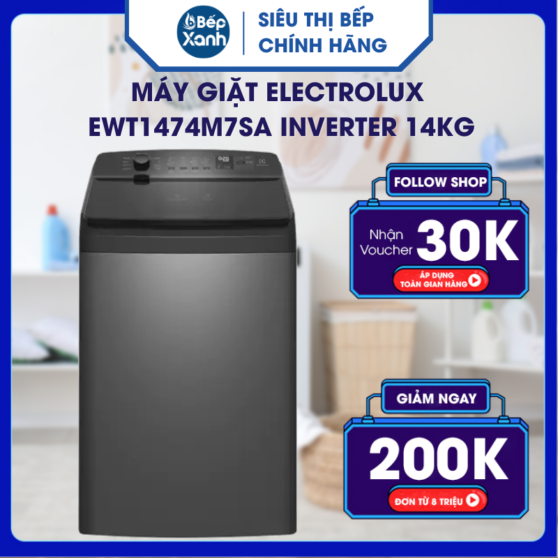 [ Giao Toàn Quốc ] Máy Giặt Electrolux EWT1474M7SA - Hàng Chính Hãng