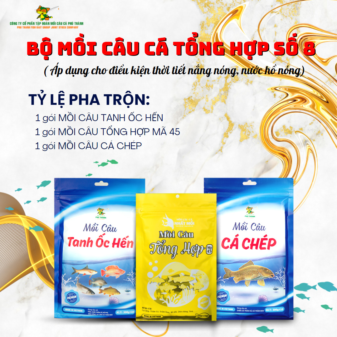 Bộ Mồi Tổng Hợp Số 8