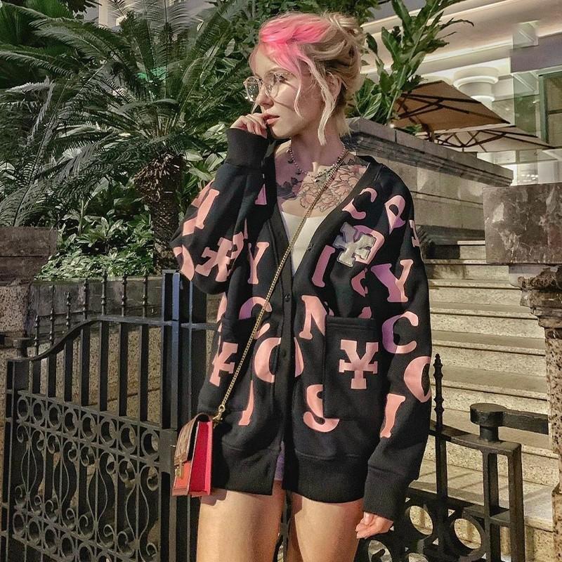 Áo Khoác Cardigan Thun PE THIFU FASHION Chống Nắng In Chữ Nón 2 Lớp Cho Nam Nữ Dưới 70 Kg