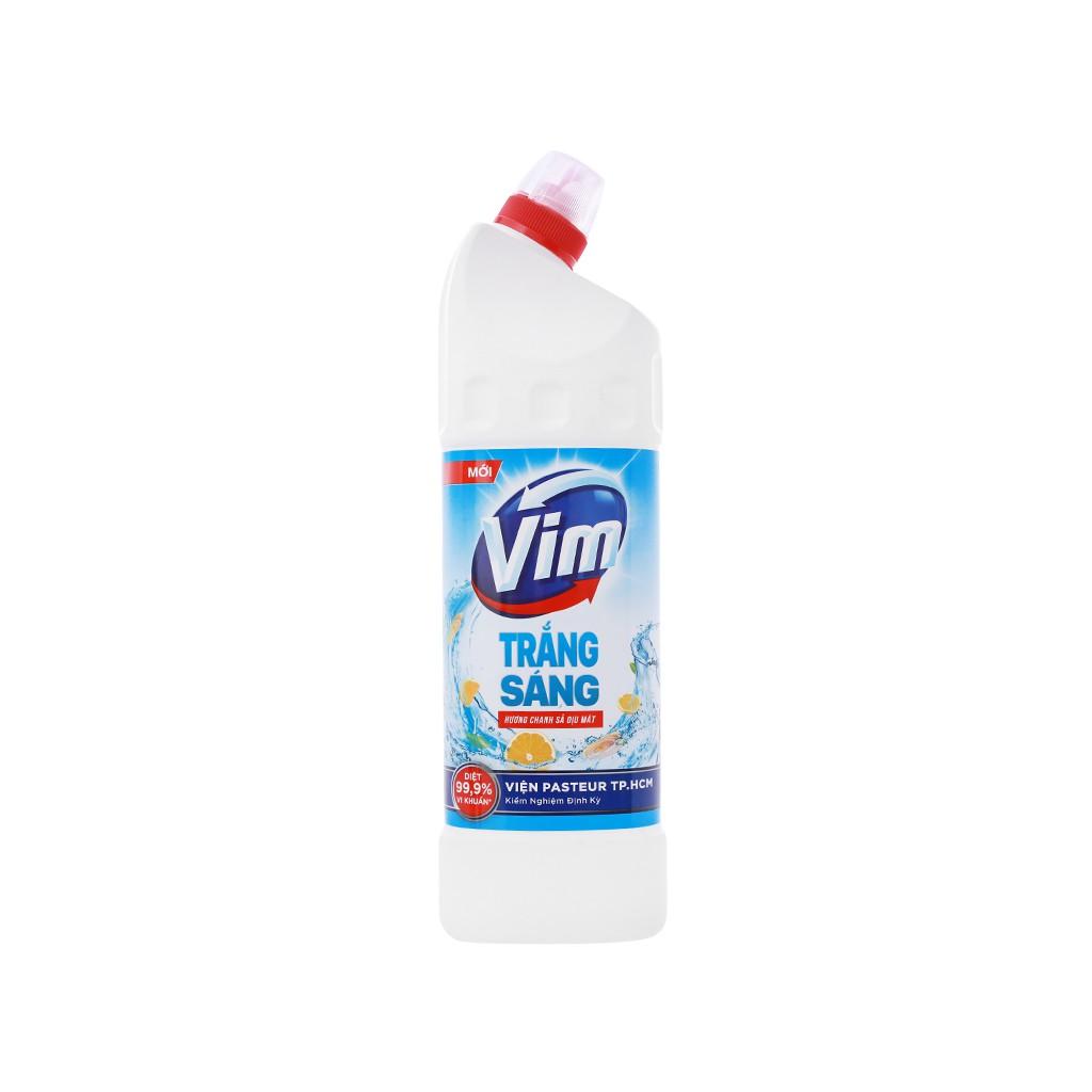 Nước cọ rửa nhà vệ sinh Vim Trắng sáng 880ml