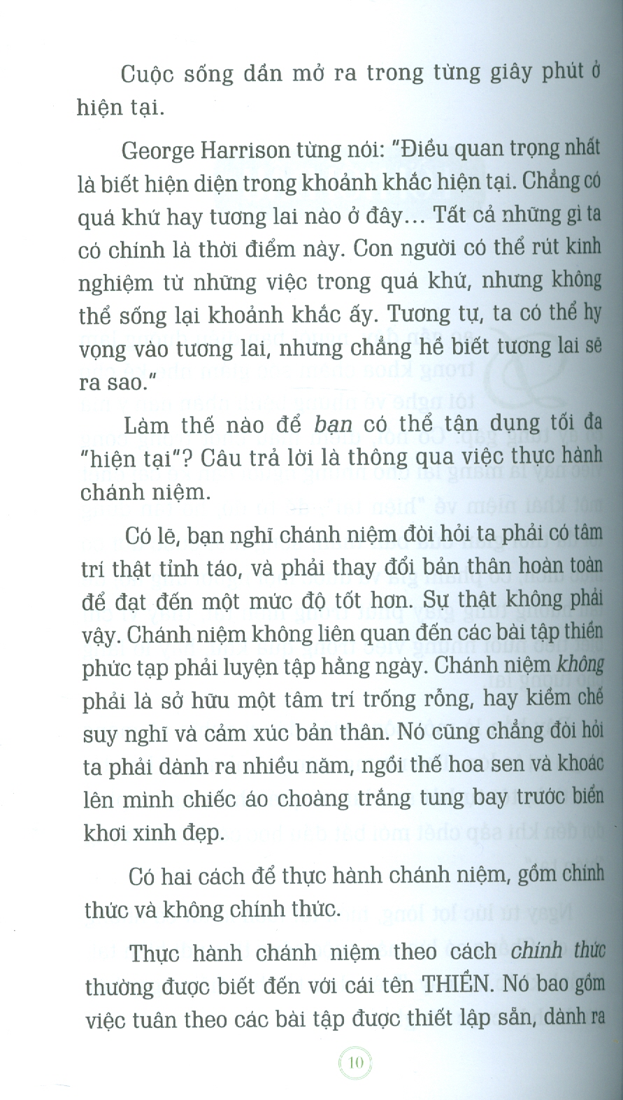 Chánh Niệm Trong Từng Khoảnh Khắc - Sống chánh niệm để Tâm bình Thân an - Rabbi Nilton Bonder; Trung Sơn dịch