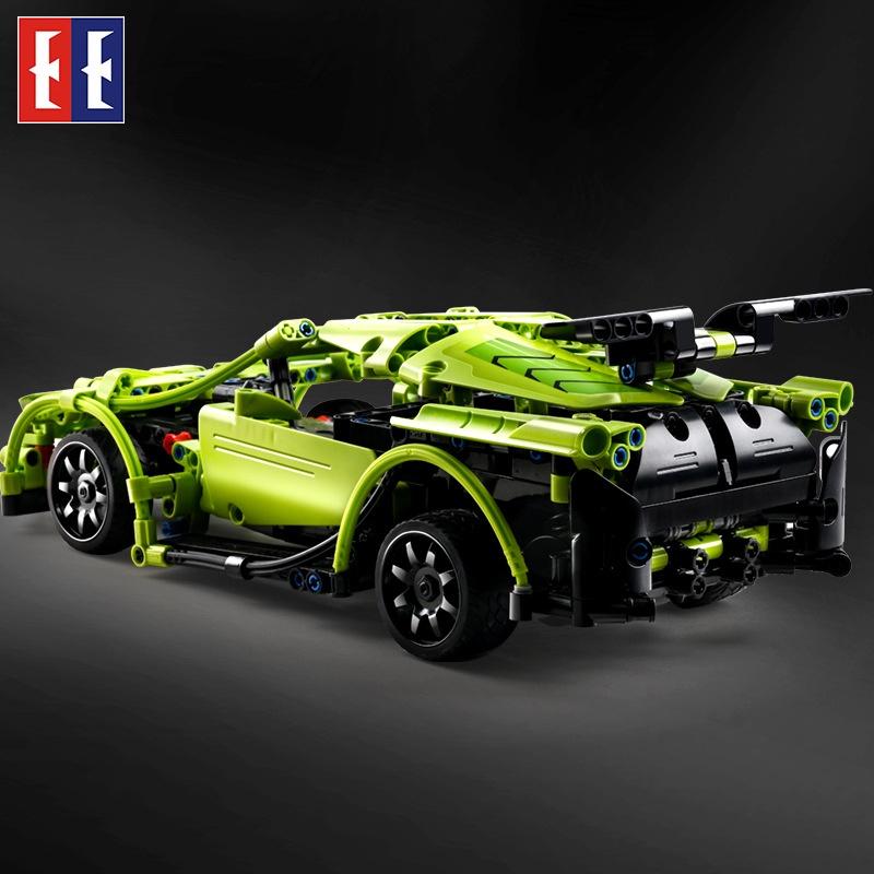 Đồ Chơi Lắp Ráp Kiểu Lego Siêu Xe LAMBORGHINI CaDA C51007 Điều Khiển Từ Xa RC Với 453 Mảnh Ghép