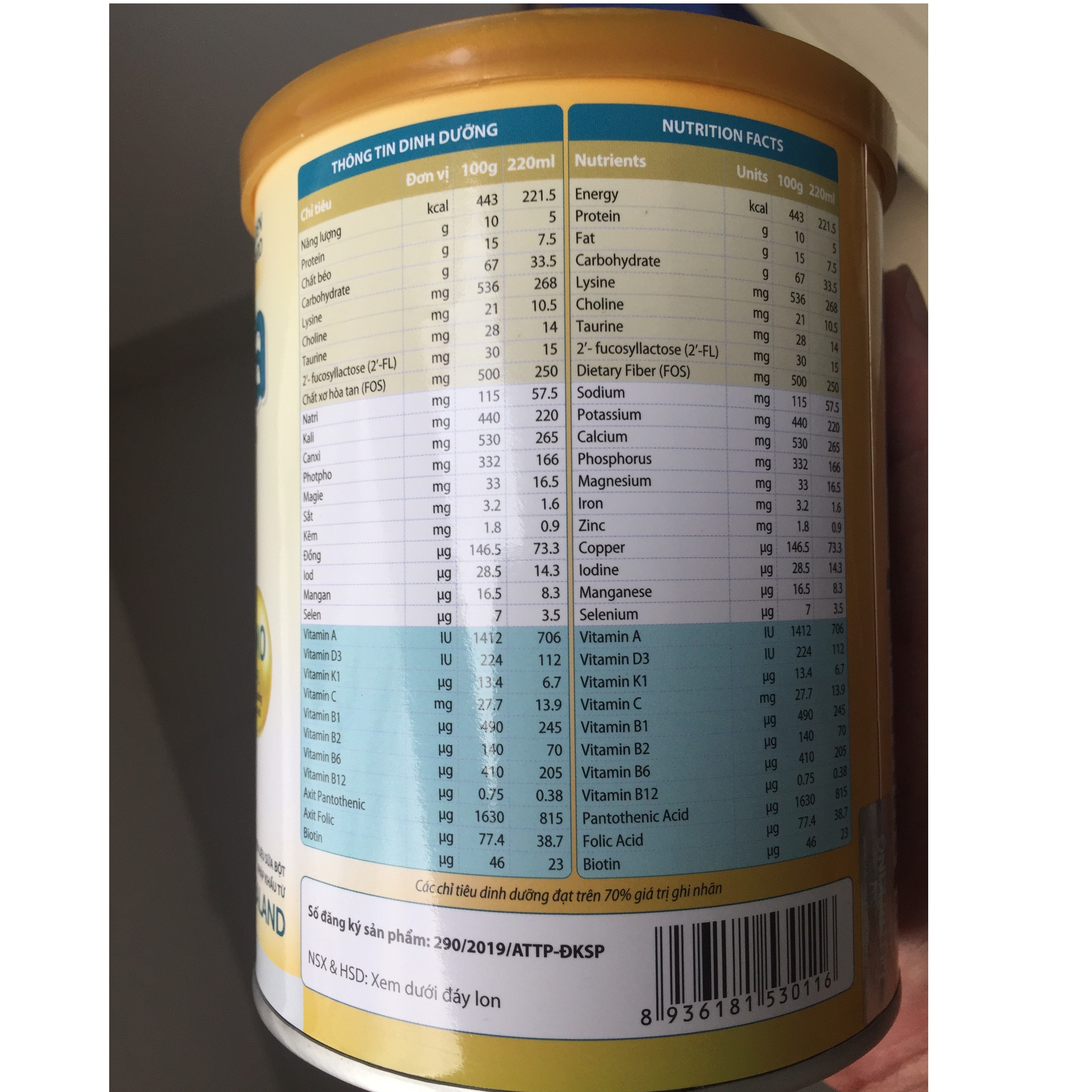 Bộ 3 Lon Sữa Bột Hovana Digest 900gr hỗ trợ tiêu hóa, tăng cường miễn dịch, tăng cân tự nhiên cho bé từ 6 - 36 tháng