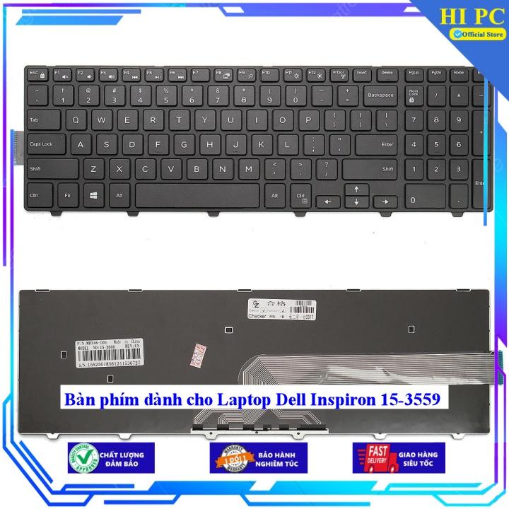 Bàn phím dành cho Laptop Dell Inspiron 15 3559 - Phím Zin - Hàng Nhập Khẩu