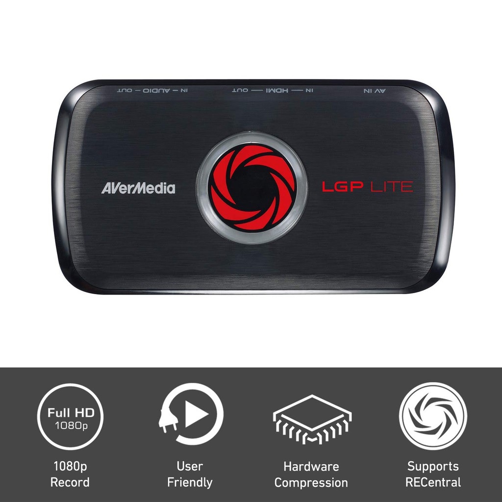 Thiết Bị Ghi Hình HDMI Hỗ Trợ FULL HD 1080p Livestream Capture Avermedia GL310 - Hàng Nhập Khẩu