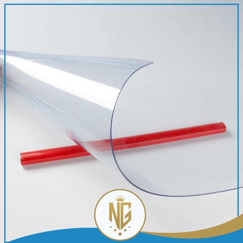 PVC Dẻo Dày 2mm | Miếng Nhựa Trong Trải Bàn | PVC Trong Suốt Dẻo | Tấm Nhựa PVC | Đệm Lót Chống Thấm Nước Không Cần Giặt