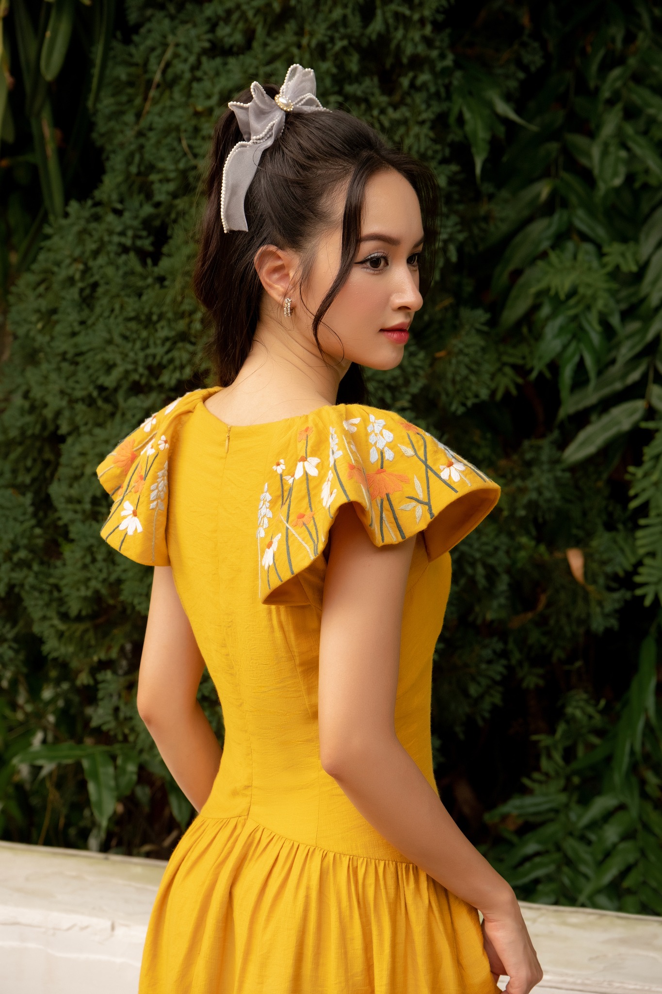 OLV - Đầm Gladys Combined Embro