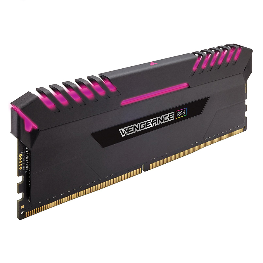 Bộ 4 Thanh RAM PC Corsair Vengeance RGB 8GB DDR4 3466MHz LED RGB - Hàng Chính Hãng