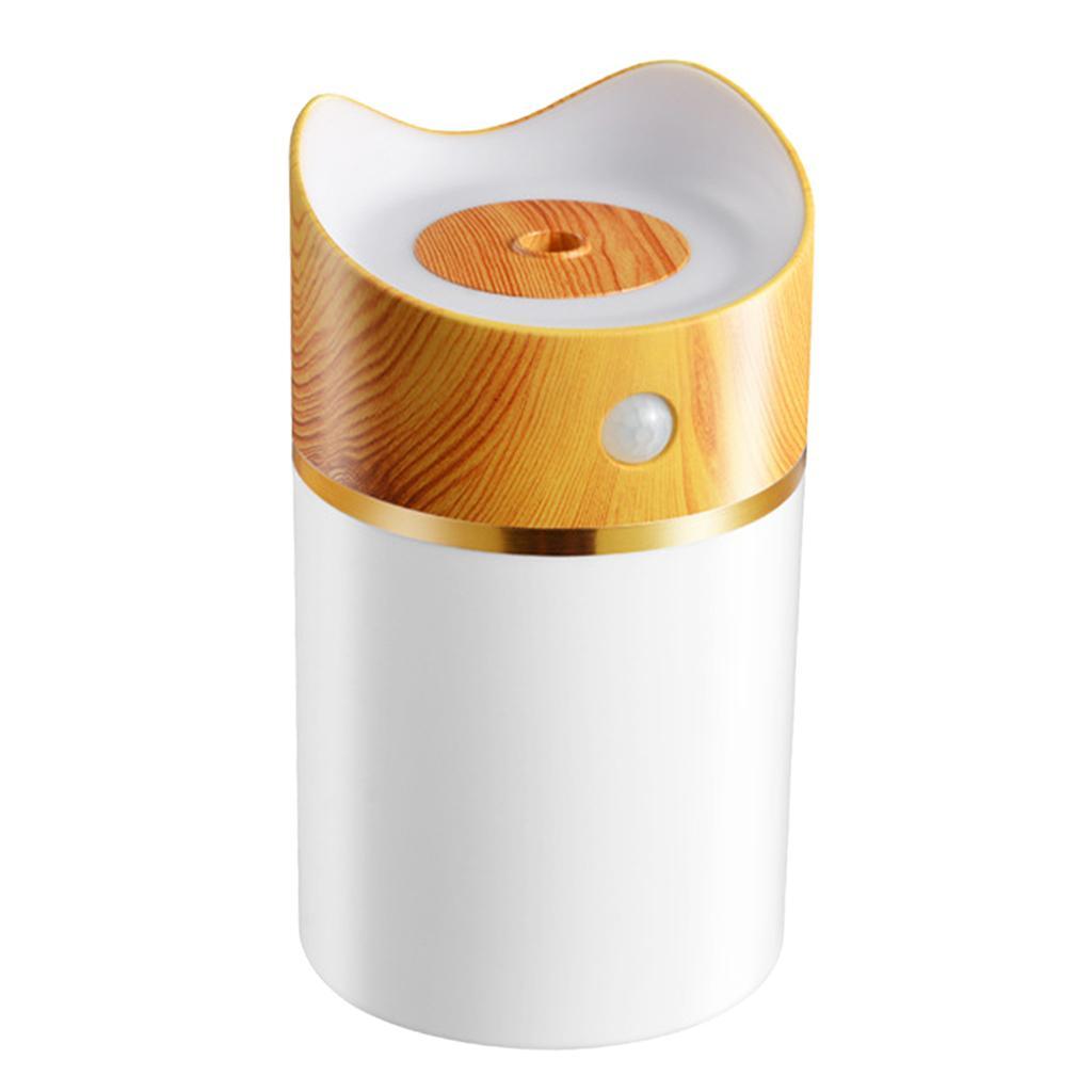 USB LED Ultrasonic Home Office Humidifier Air Diffuser Purifier Mist Maker Pink