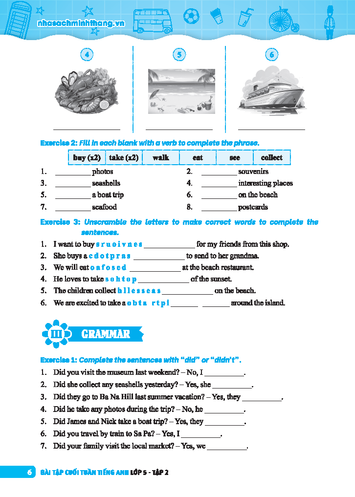 Sách - Global Success - Bài Tập Cuối Tuần Tiếng Anh Lớp 5 - Tập 2 (Có Đáp Án)