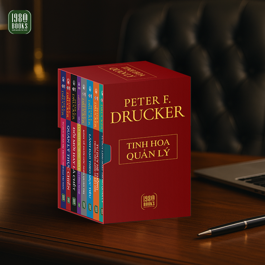 Box 8 cuốn Tinh Hoa Quản Lý (Peter Drucker)