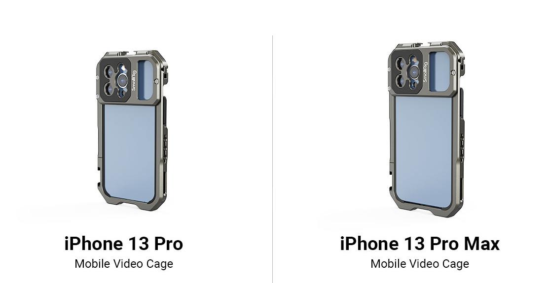 SmallRig Cage i-Phone 13 Pro Max - Khung bảo vệ kim loại hỗ trợ quay 3561