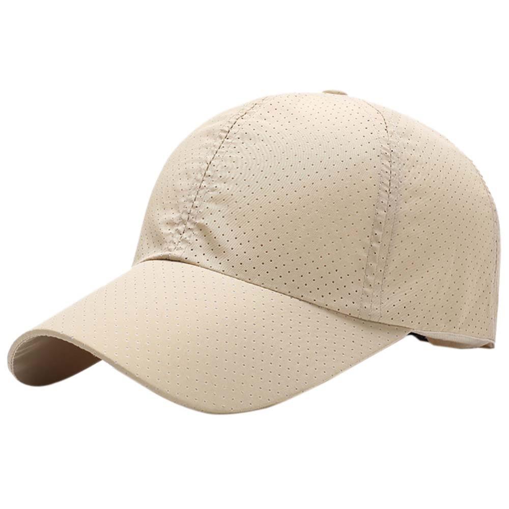 Mũ golf nam nữ mùa hè Thin lưới di động nhanh khô. Color: Blue