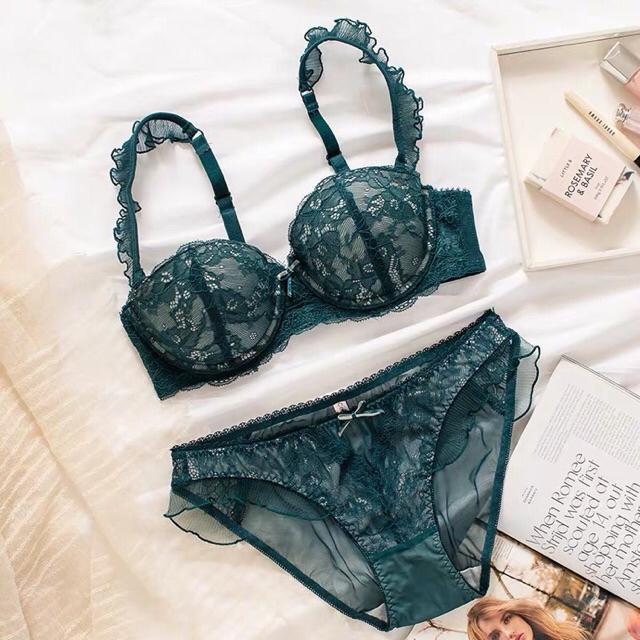 Bộ Đồ Lót Đệm Mỏng Có Gọng Kiểu Pháp S126
