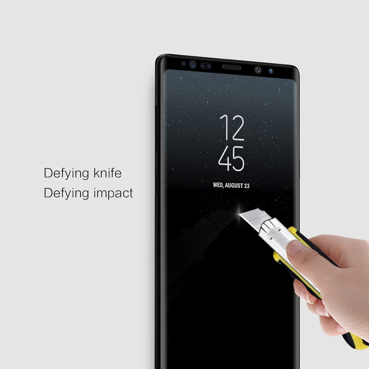 Tấm dán kính cường lực cho Samsung Galaxy Note 9 full màn hình - Hàng chính hãng Nillkin 3D CP+ MAX