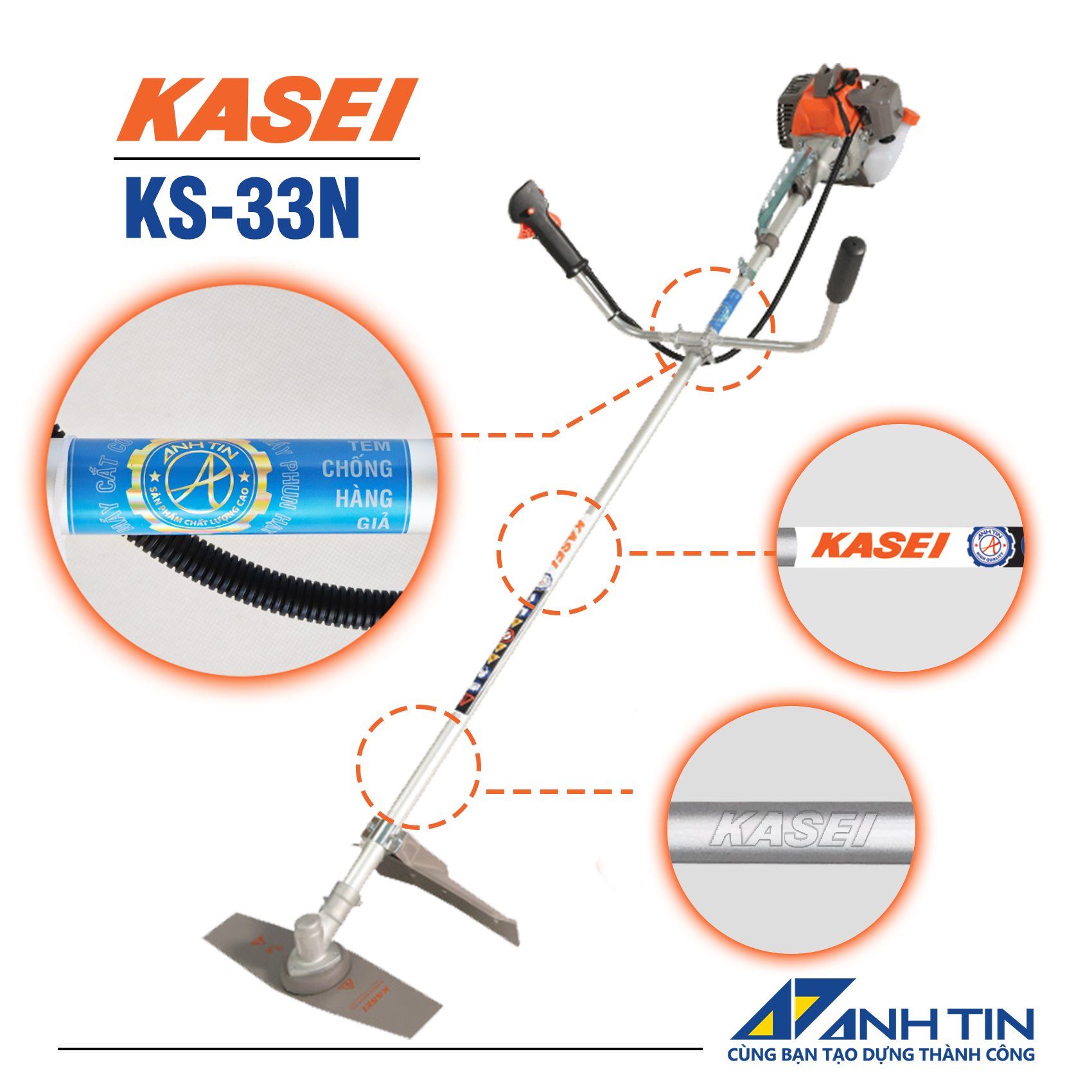 Máy cắt cỏ Kasei 33N