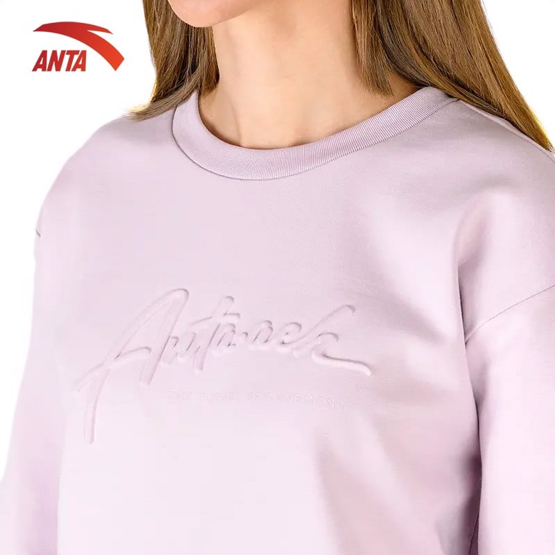 Áo sweater thể thao nữ Anta 862137708