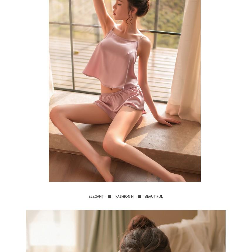 Bộ ngủ lụa satin SEXY QUẢNG CHÂU- MUỐI SLEEPWEAR